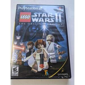 LEGO Star Wars II: The Original Trilogy (Sony PlayStation 2) Black Label-CIB